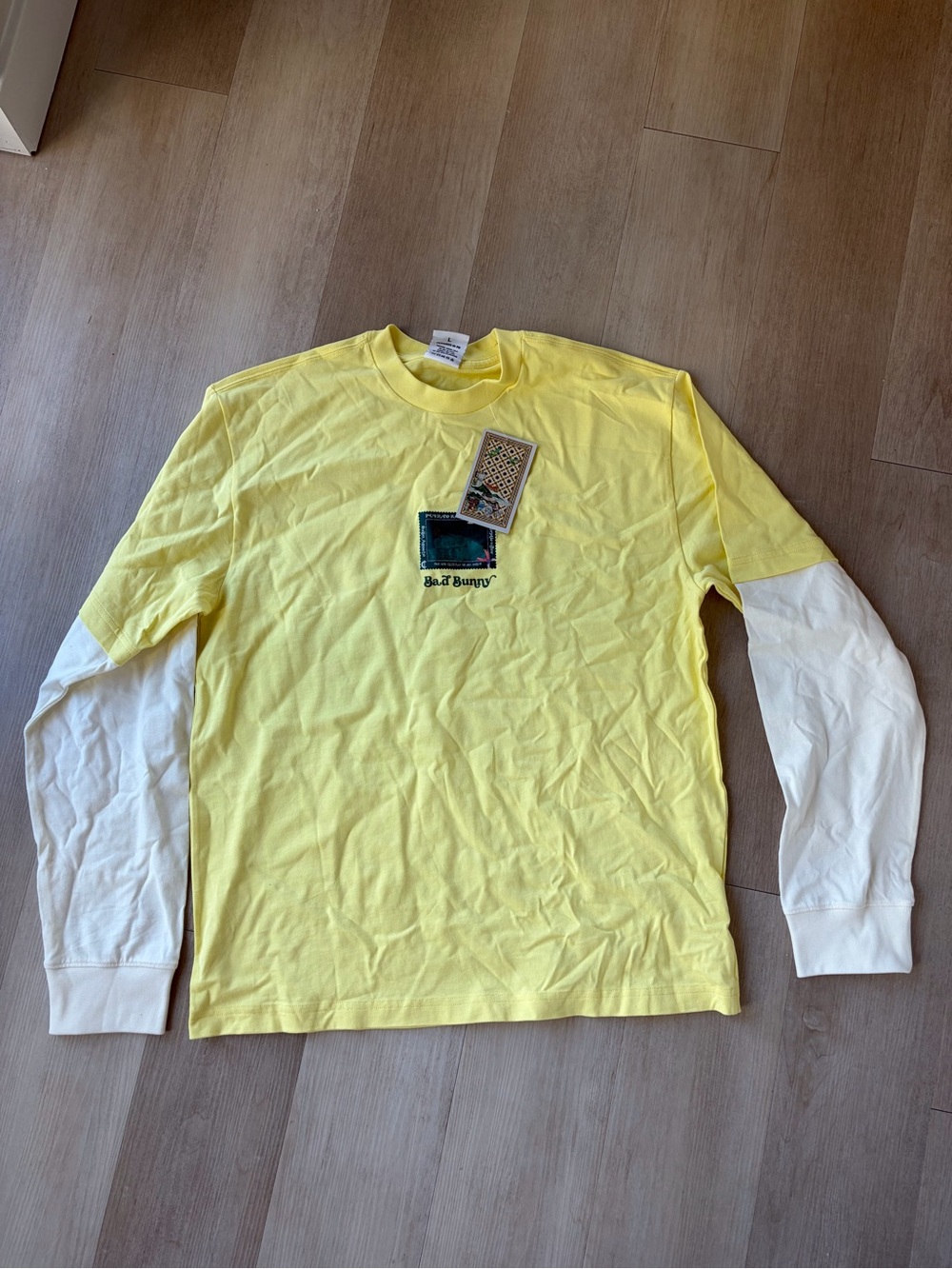 NWT Bad Bunny “No Me Quiero Ir De Aqui” Residencia long sleeve tee